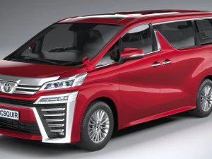 Toyota Vellfire 2023 3D Model