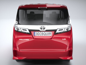 Toyota Vellfire 2023 3Dモデル