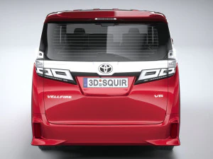 Toyota Vellfire 2023 3D Model