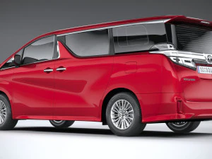 Toyota Vellfire 2023 3D Model
