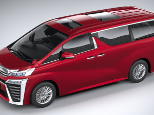 Toyota Vellfire 2023 3Dモデル