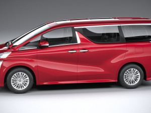 Toyota Vellfire 2023 3Dモデル
