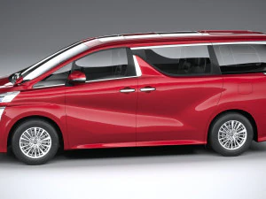 Toyota Vellfire 2023 3D Model