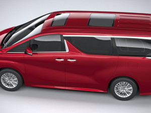 Toyota Vellfire 2023 3Dモデル