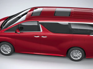 Toyota Vellfire 2023 3D Model