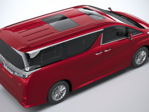 Toyota Vellfire 2023 3Dモデル