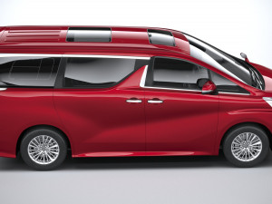 Toyota Vellfire 2023 3Dモデル