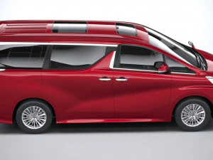 Toyota Vellfire 2023 3D Model
