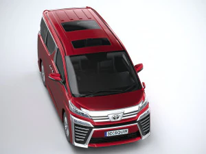Toyota Vellfire 2023 3D Model