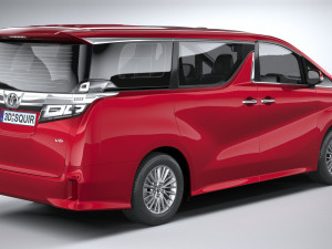 Toyota Vellfire 2023 3Dモデル