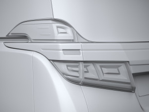 Toyota Vellfire 2023 3Dモデル