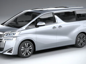 丰田 Vellfire 基地 2023 3D 模型