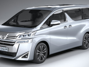 Toyota Vellfire Base 2023 3D Model
