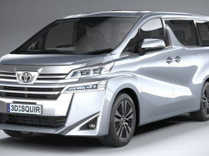 Toyota Vellfire Base 2023 3D Model