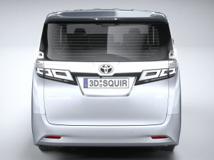 Toyota Vellfire Base 2023 3D Model