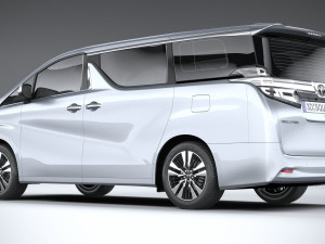 Toyota Vellfire Base 2023 3D Model