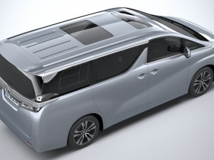 Toyota Vellfire Base 2023 3D Model