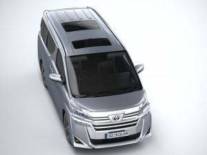 Toyota Vellfire Base 2023 3D Model
