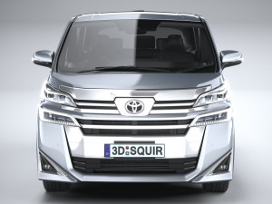 Toyota Vellfire Base 2023 3D Model