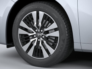 Toyota Vellfire Base 2023 3D Model