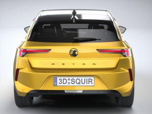 Vauxhall Astra 2022 3D मॉडल