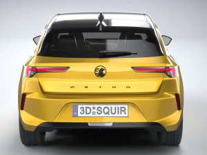 Vauxhall Astra 2022 3D Model