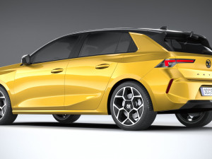 Vauxhall Astra 2022 3D मॉडल