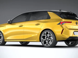Vauxhall Astra 2022 3D Model