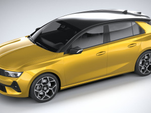 Vauxhall Astra 2022 3D मॉडल
