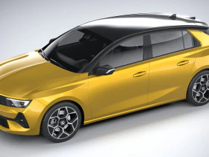 Vauxhall Astra 2022 3D Model
