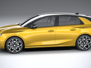 Vauxhall Astra 2022 3D मॉडल