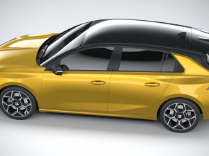 Vauxhall Astra 2022 3D मॉडल