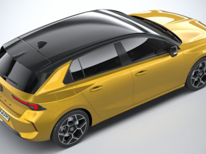 Vauxhall Astra 2022 3D मॉडल