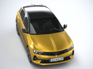 Vauxhall Astra 2022 3D मॉडल