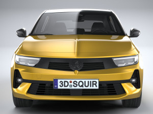 Vauxhall Astra 2022 3D मॉडल