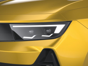 Vauxhall Astra 2022 3D मॉडल