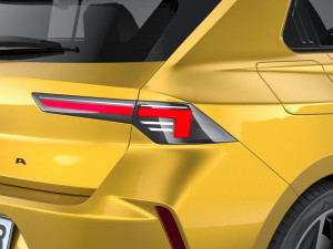Vauxhall Astra 2022 3D मॉडल
