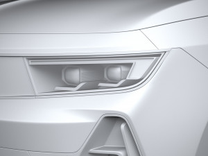 Vauxhall Astra 2022 3D मॉडल