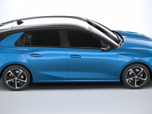 Vauxhall Astra Basic 2022 3D-Modell