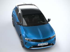 Vauxhall Astra Basic 2022 3D-Modell