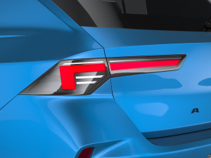 Vauxhall Astra Basic 2022 3D-Modell