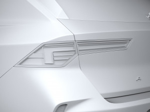 Vauxhall Astra Basic 2022 3D-Modell