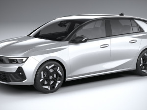 Vauxhall Astra GSE 2022 3D Model