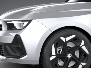 Vauxhall Astra GSE 2022 3D Model