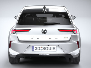 Vauxhall Astra GSE 2022 3D Model