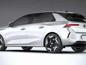 Vauxhall Astra GSE 2022 3D Model