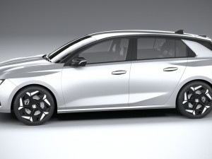 Vauxhall Astra GSE 2022 3D Model