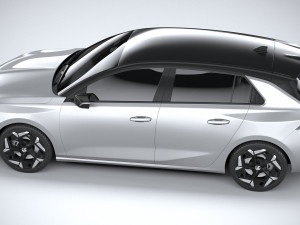 Vauxhall Astra GSE 2022 3D Model