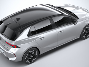 Vauxhall Astra GSE 2022 3D Model