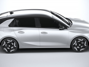 Vauxhall Astra GSE 2022 3D Model